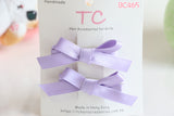 Classic and Elegant Hair Clips, pink/ purple  (BC463-BC465)