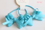 School Hair Ties in Sky Blue/ Maryknoll Convent School (BS762)