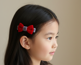 Velvet Hair clip Set for Victoria Kindergarten (winter school uniform) (BS2071)