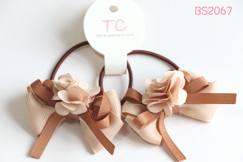 Brown School Hair Ties (BS2067)