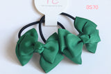 School Hair Ties in Forest Green for Good Hope School/ Kowloon Tong School (Primary Section) (BS70)