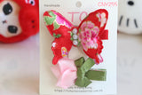 Lovely Butterfly and Flower Hair Clips Set for Chinese New Year (CNY255-CNY256)