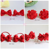 School Hair Accessories in Red (BS1942-BS1945)