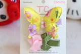 Lovely Butterfly and Flower Hair Clips Set for Chinese New Year (CNY255-CNY256)