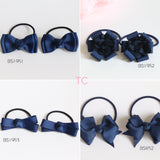 School Hair Ties in Navy (BS1951-BS1953)