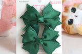 Forest Green School Hair Clips for Good Hope School(one pair) (BS1233)
