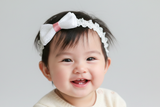 Classic White Lace Baby Headband (BB164)