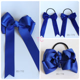 School Hair Accessories, Royal Blue/ DGJS (BS1772-BS1774)