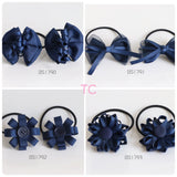 School Hair Accessories, Navy (BS1790-BS1793)