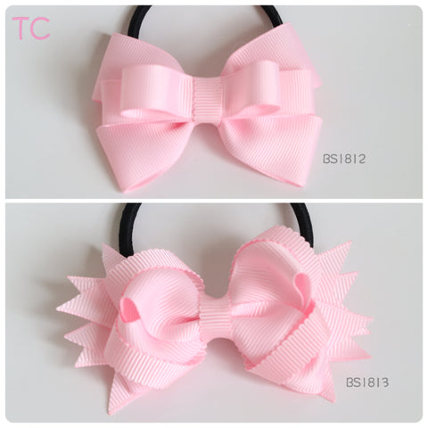 School Hair Accessories, Pink (BS1812-BS1813)