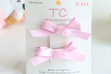 Classic and Elegant Hair Clips, pink/ purple  (BC463-BC465)