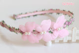 Beautiful Butterflies Headbands (Pink / Yellow) (QCNY61, QCNY62)