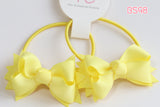 School Hair Ties in Yellow for Good Hope School/ Marymount Primary School (BS98)