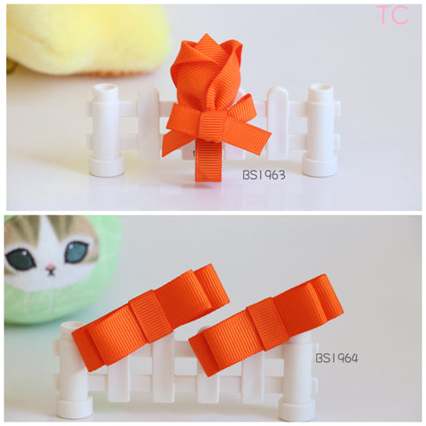 School Hair Accessories in Orange (BS1963-BS1964)