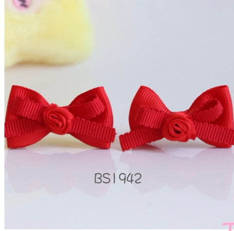School Hair Accessories in Red (BS1942-BS1945)