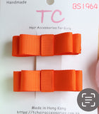 橙色学校发夹（港大同学会小学,嘉诺撒圣玛利学校 (BS2035-BS2037)