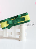 Hair Clips of Good Hope School / Yellow and Dark Green (BS1904-BS1905)