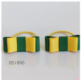 Hair Ties, Good Hope / Yellow and Dark Green (BS1890-BS1893)