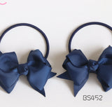 School Hair Ties in Navy (BS1951-BS1953)