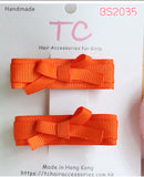 橙色学校发夹（港大同学会小学,嘉诺撒圣玛利学校 (BS2035-BS2037)