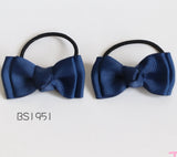 School Hair Ties in Navy (BS1951-BS1953)