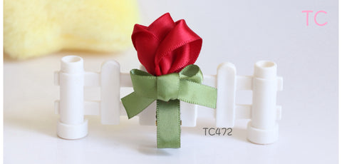 Rose Hair Clips (TC472-TC473)