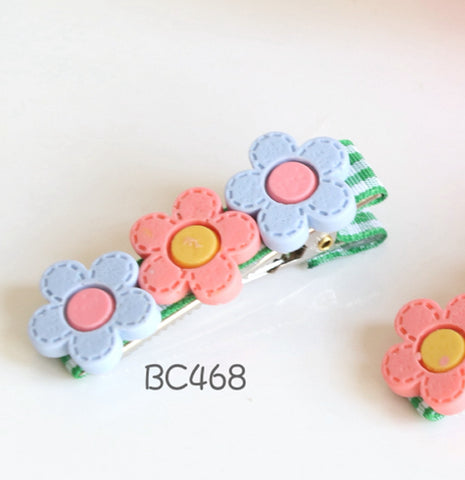Lovely Flower Hair Clips (BC468-BC470)