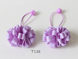 Special Hair Ties (green and pink/ purple/ pink)（T140, T132, T71)