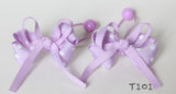 Hair Bow Hair Ties(multiple colors are available) (T124,T178,T101,T44,T33,T32,T142)