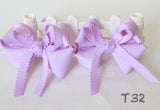 Hair Bow Hair Ties(multiple colors are available) (T124,T178,T101,T44,T33,T32,T142)