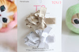 Elegant Rose Hair Clips Set(Pink/ Purple/ Gold+Silver) (one pair)(TC536/ TC523/ TC517)