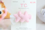 Lovely Pink Stars Baby Hair Clip (BC129)