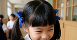 宝蓝色, 拔萃女小学学校头饰 (BS1252-BS1255)