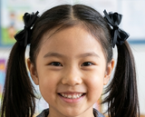 School Hair Ties in Black (BS1800-BS1803)