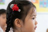 Lovely Pom Pom Hair clip Set for Victoria Kindergarten (winter school uniform) (BS1685)