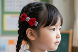 Velvet Hair clip Set for Victoria Kindergarten (winter school uniform) (BS2071)