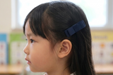School Hair Clips in Navy (BS492)