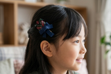 School Rose Hair Clips for St Paul's Convent School (one pair) (BS2122）