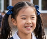 School Hair Ties in Navy (BS1735-BS1737)