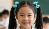 School Hair Accessories in Sky Blue (BS832-BS838)