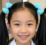 School Hair Ties in Sky Blue/ Maryknoll Convent School (BS1980-BS1982)