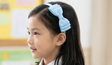 School Hair Accessories in Light Blue and White (B589-B594)