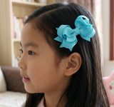 School Hair Accessories, Navy/ Royal Blue/ Light Blue/ DGJS (BS821-BS823)