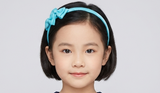School Headband in Sky Blue/ Maryknoll Convent School (BSQ215)