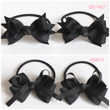 School Hair Ties in Black (BS1947)