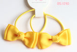 Classic School Hair Ties Yellow/ Marymount Primary School / Good Hope School (BS1030)