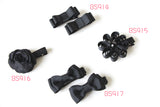 School Hair Clips in Black (BS914-BS917)