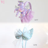 Unicorn and Fairy Wing Headband (Q237-Q238)