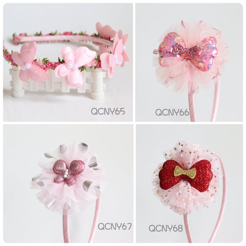 Butterfly Headbands (QCNY65-QCNY68)