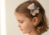 Lovely Teddy Bear Baby Hair Clips(pink/beige/yellow) (BC386-BC388)